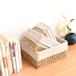 Panier De Rangement En Osier Gris Panier De Rangement En Osier Gris